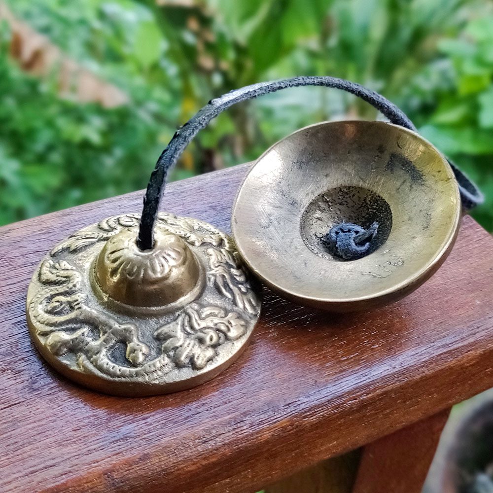 Buy Brass Tingsha (Tibetan Bells) (5.6 cm, 150gr) in Bali - Ocean Of Peace  - Bali